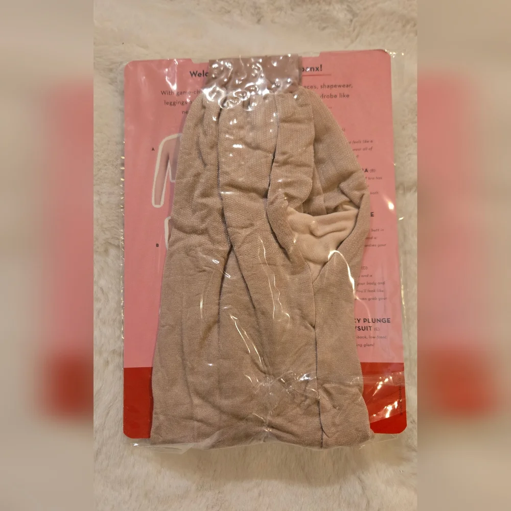 Spanx Firm Believer Shaping Sheers Size B Color S2 Nude 20211R 20 Denier New